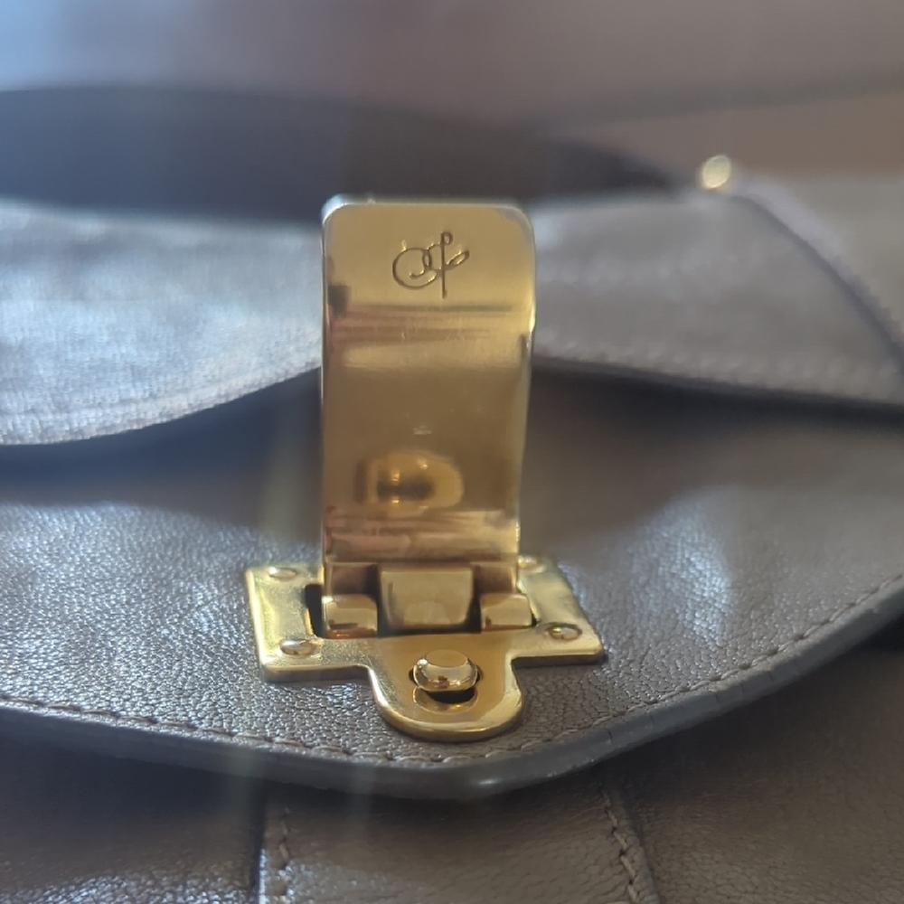 Proenza Gray Leather Satchel - Picture 3 of 7